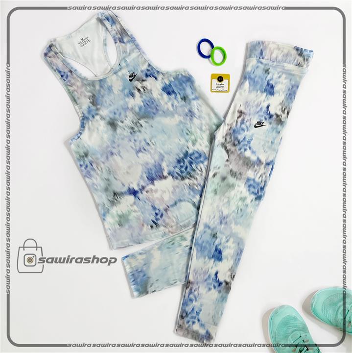 ست تاپ و لِگ ابر و بادی زنانه نایک (NIKE) کد 1414